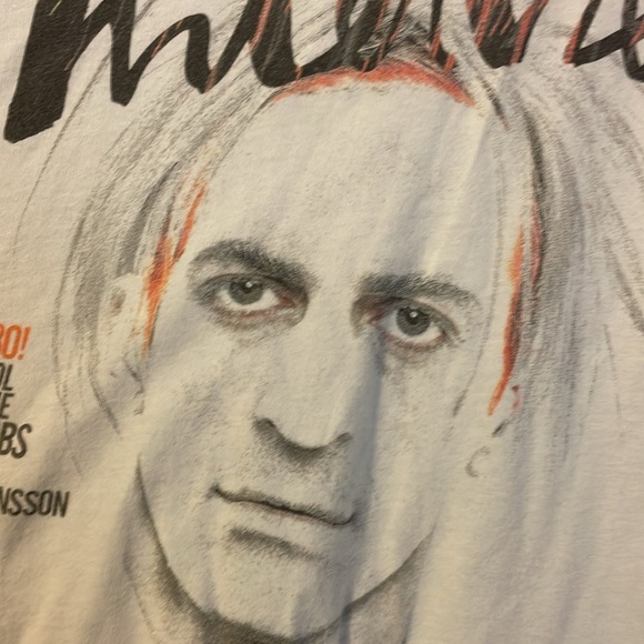 Marc Jacobs Interview Limited Edition Andy Warhol Magazine Cover T-shirt size M - Picture 8 of 14